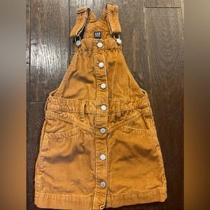 Girls Gap overall dress